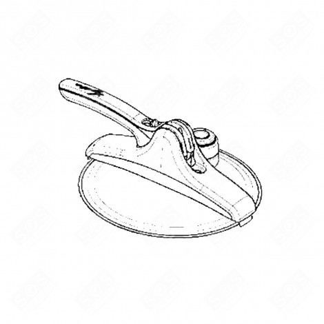 COUVERCLE + ÉTRIER COCOTTE-MINUTE® - LS-095006000022