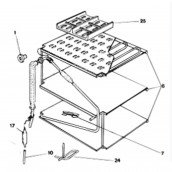 Fixe bulbe thermostat (repère 7)