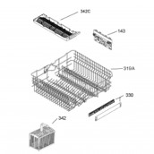 Panier supérieur (repère 319a)