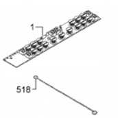 Câblage module électronique 500m (repère 518)
