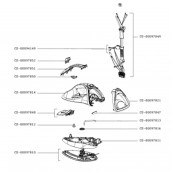 Dessus de  poignée (repère CS-00097851)