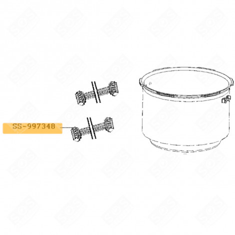 FAISCEAU DE COMMANDE COOKEO CUISEUR VAPEUR - SS-997348 SS-204379