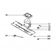 Axe de roulette (repère 350)