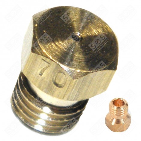 INJECTEUR, GICLEUR GAZ BUTANE 70 D'ORIGINE (A L'UNITE) FOUR, CUISINIÈRE - C00033835, 482000022599