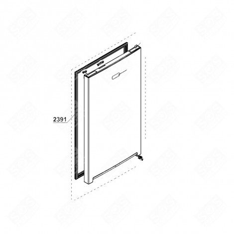 JOINT DE PORTE RÉFRIGÉRATEUR REPÈRE 2391 RÉFRIGÉRATEUR, CONGÉLATEUR - 4633085800, 4633087400