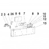 Serrure de sécurité (repère 2)