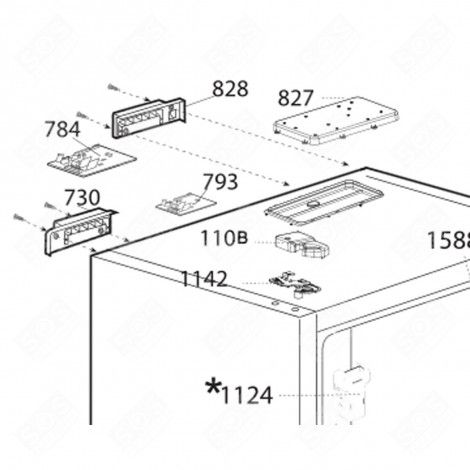 VENTILATEUR RÉFRIGÉRATEUR, CONGÉLATEUR - 4364950400