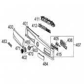 Bouton (lot 5pcs) repère 415)