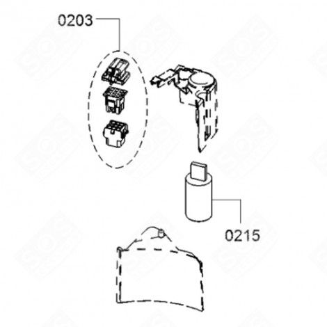 CONDENSATEUR HOTTE - 00634079