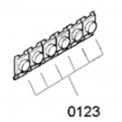 Touche (repère 0123)