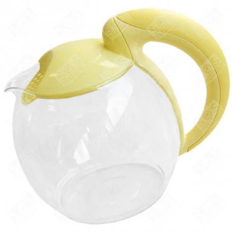 VERSEUSE JAUNE AVEC COUVERCLE CAFETIÈRE, MACHINE À CAFÉ - REF.45285