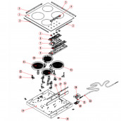 Foyer 1200W (repère 10)