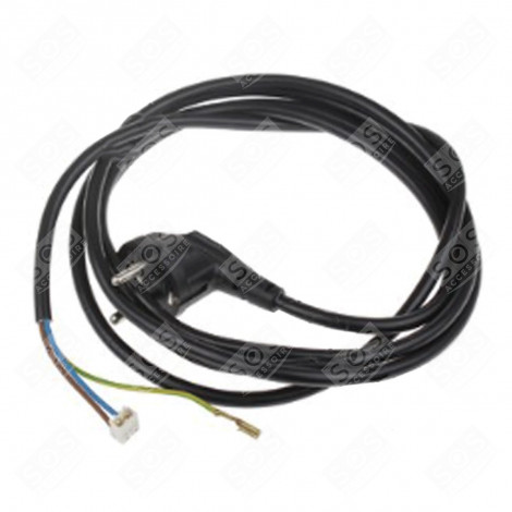 CABLE D'ALIMENTATION NOIR 2.5 MÈTRES  FRIGO, RÉFRIGÉRATEUR, CONGÉLATEUR - 2072695014, 207269501