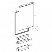 Balconnet Bouteilles (repère 3)