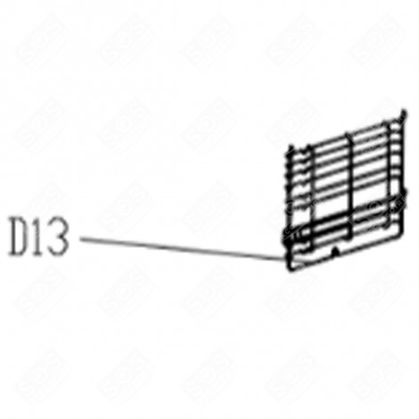 GRILLE LATERALE DR FOUR, CUISINIÈRE - CU000587