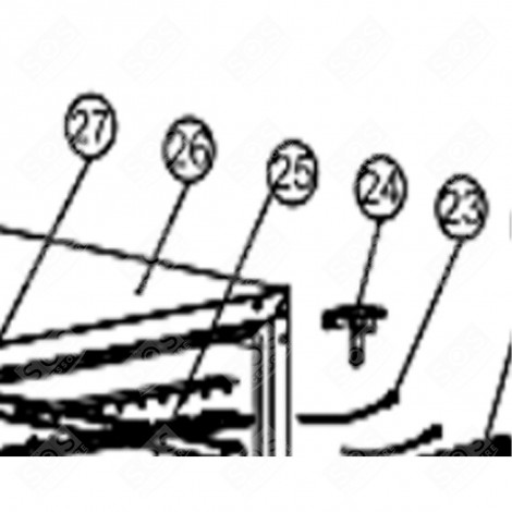 SONDE (REPÈRE 23) FRIGO, RÉFRIGÉRATEUR, CONGÉLATEUR - FR003959