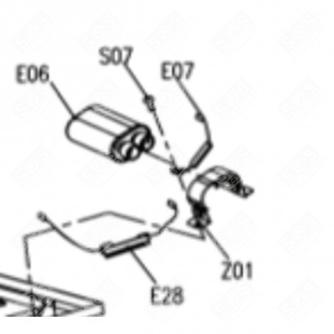 CONDENSATEUR FOUR, CUISINIÈRE - CU002017