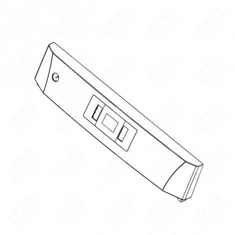 FAÇADE DE COMMANDE LAVE-VAISSELLE - 1750770089