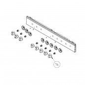 Manette inox (repère 76)