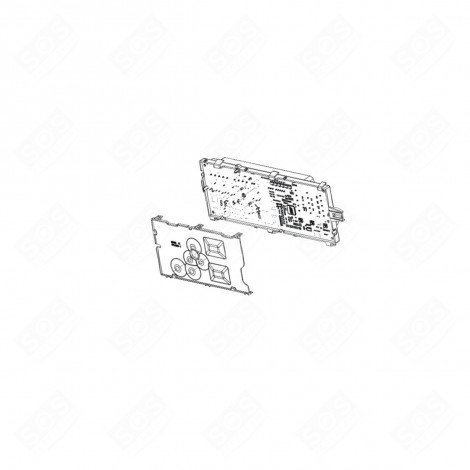 CARTE ÉLECTRONIQUE, MODULE DE PUISSANCE MACHINE À LAVER, LAVE-LINGE - 2396302900