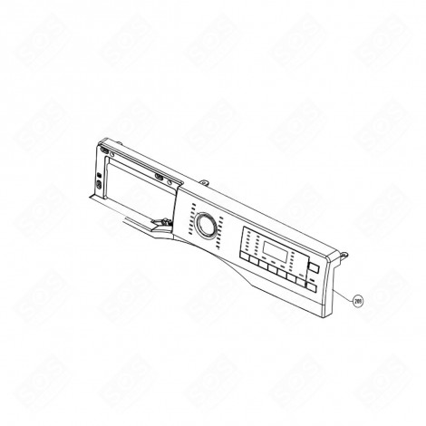 BANDEAU (REPÈRE 208) MACHINE À LAVER, LAVE-LINGE - 2436709045