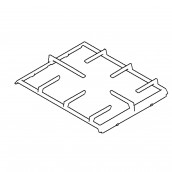 Grille bruleur central