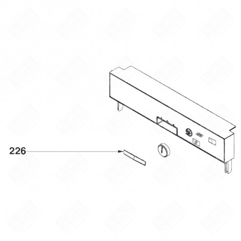 MANETTE POIGNÉE LAVE-VAISSELLE - 32X4688