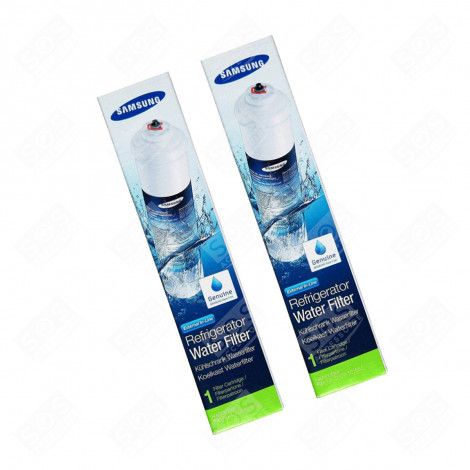 LOT DE 2 FILTRES À EAU D'ORIGINE RÉFRIGÉRATEUR, CONGÉLATEUR - DA29-10105J