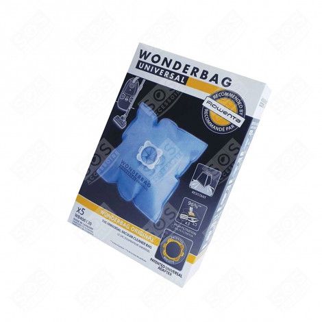 BOÎTE DE 5 SACS MICROFIBRES WONDERBAG ASPIRATEUR - WB406120