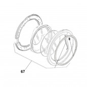 Hublot complet repère 67