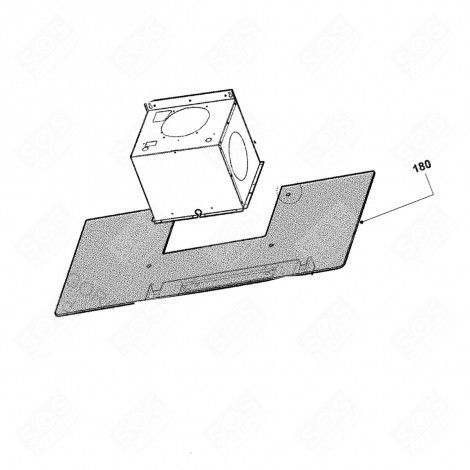 CLAPET ANTI-RETOUR (REPÈRE 180) HOTTE - C00285797, 488000285797