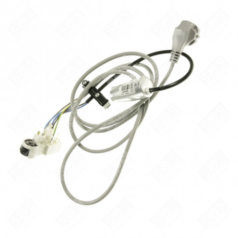CABLE ALIM COMPLET 1,9M FRIGO, RÉFRIGÉRATEUR, CONGÉLATEUR - 4622789100
