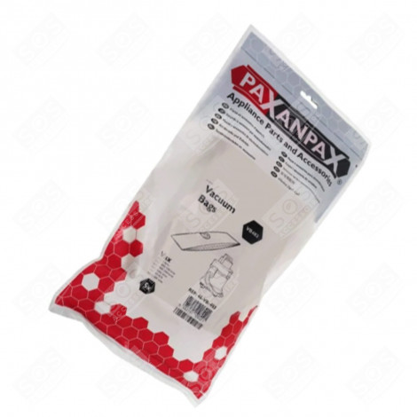 LOT DE 5 SACS EN PAPIER ASPIRATEUR - VB483, 1112540100