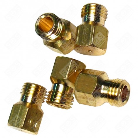 SACHET D'INJECTEURS, GICLEURS BUTANE PROPANE D'ORIGINE FOUR, CUISINIÈRE - 50267343007