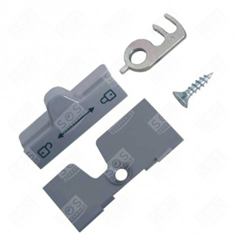 SERRURE DE PORTE COMPLÈTE D'ORIGINE FRIGO, RÉFRIGÉRATEUR, CONGÉLATEUR - 241275760