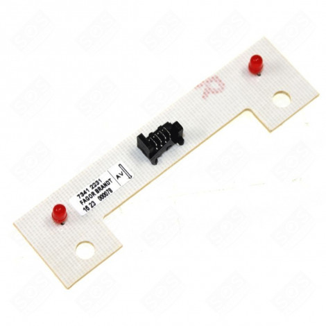 CARTE ÉLECTRONIQUE, MODULE D'AFFICHAGE FOUR, CUISINIÈRE - 72X1005