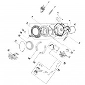 Charnière de porte (repère 17)