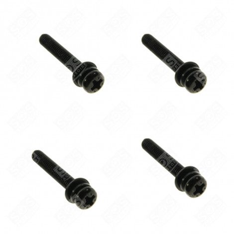 LOT DE 4 VIS PIED (4X26MM) TÉLÉVISION - FAB30016424