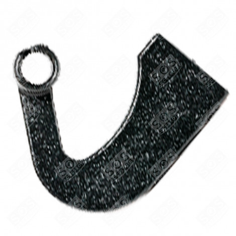 CACHE CHARNIERE SUP BLACK MAT FRIGO, RÉFRIGÉRATEUR, CONGÉLATEUR - FR001204