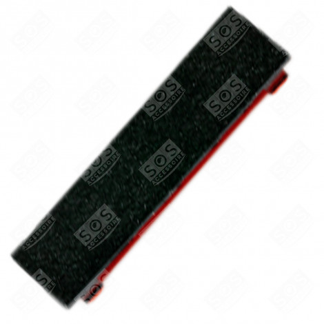 CACHE CHARNIERE BANDEAU NOIR MAT FRIGO, RÉFRIGÉRATEUR, CONGÉLATEUR - FR001158