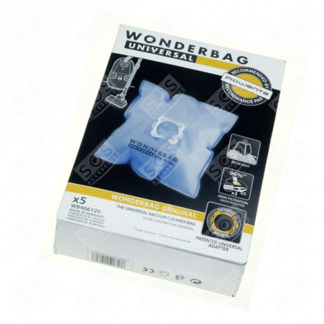 BOÎTE DE 5 SACS + 1 FILTRE ASPIRATEUR - 35601497