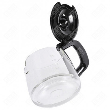 VERSEUSE NOIRE AVEC COUVERCLE D'ORIGINE CAFETIÈRE, MACHINE À CAFÉ - 4055208492