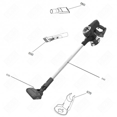 SUPPORT (REPÈRE N°70) D'ORIGINE ASPIRATEUR - 4055785705