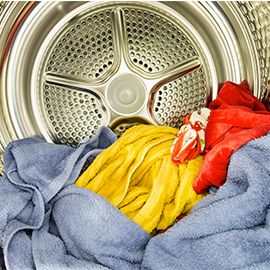 Développement de moisissures dans le sèche-linge